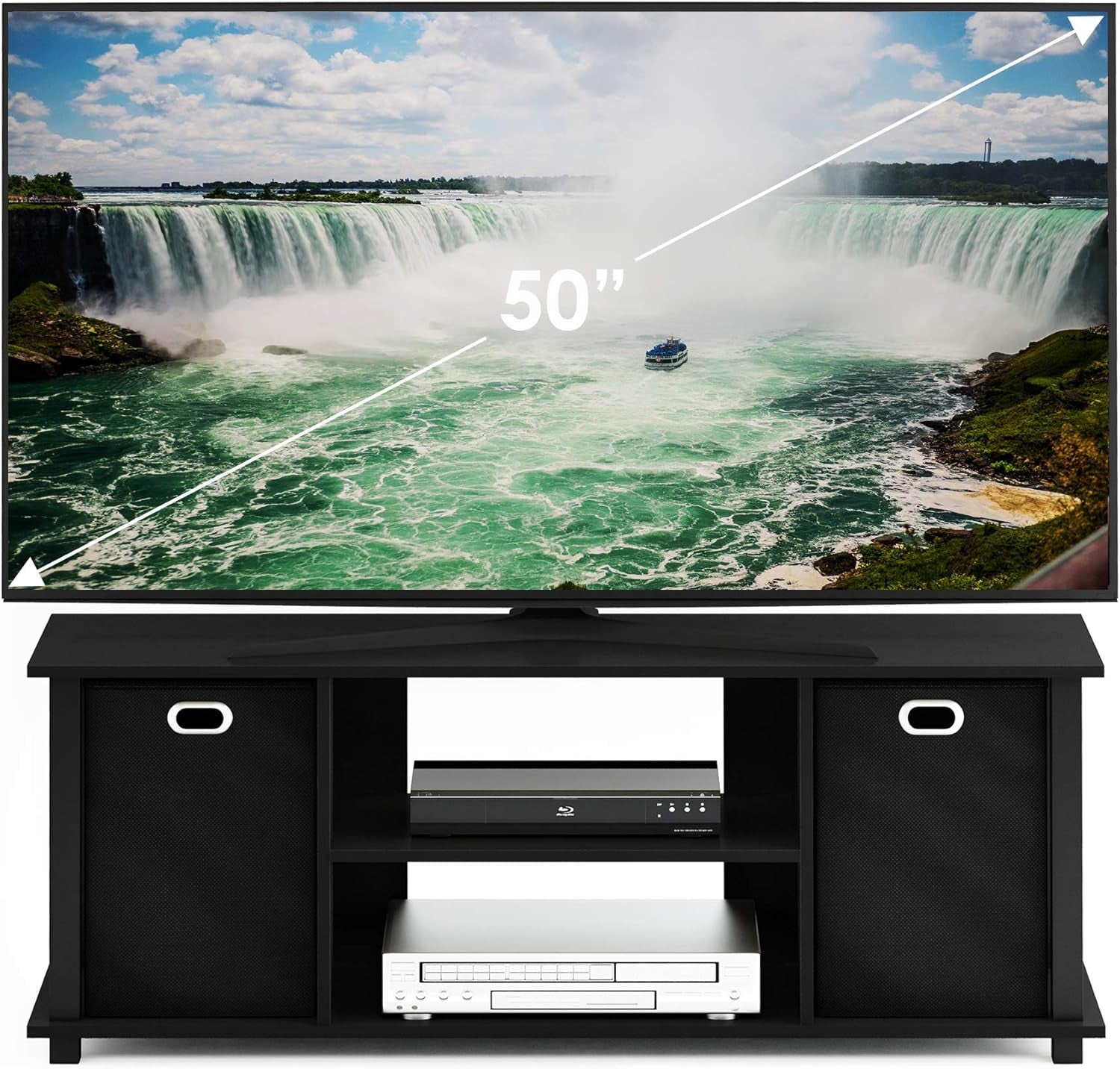 Econ Entertainment Center, Black/Black