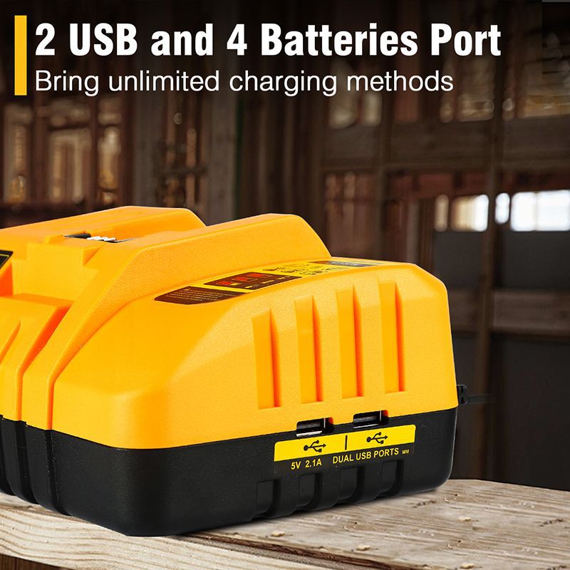 Fast Charger for Electric Power Tool Batteries – Compatible & Reliable