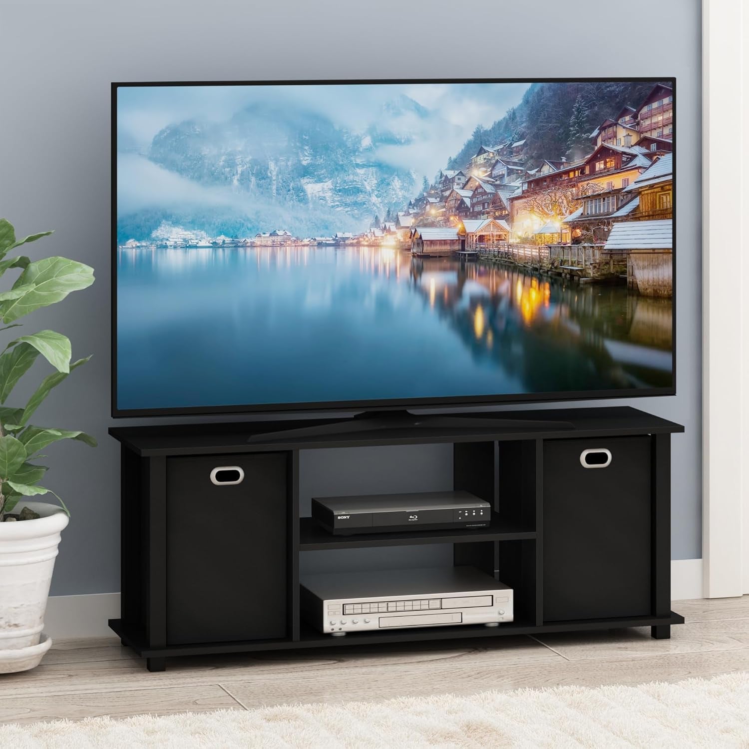Econ Entertainment Center, Black/Black